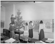 Christmas classroom